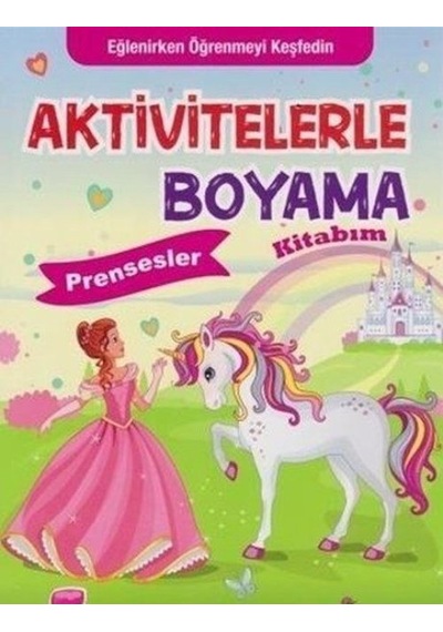 Aktivitelerle Boyamaprensesler - Zmff-640842