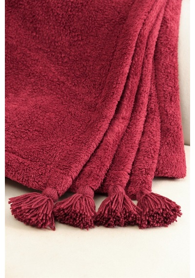 Puffy Wellsoft Battaniye - Bordo 200x220 Ölçü / Ebat