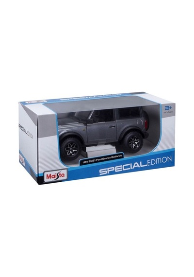 Maisto 2021 Ford Bronco Badlands Gri 1 24 Model Araba