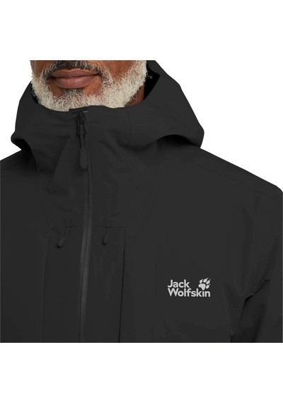 Jack Wolfskın Jack Wolfskin Icecape 3in1 Do Rds Erkek Siyah Outdoor Ceketi 6000
