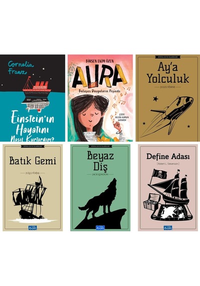 Einstein'ın Hayatını Nasıl Kurtardım,aura,5,6,7.sınıf Okuma Seti