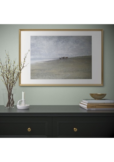 Ikea Sılverhojden Dekoratif Fotoğraf Çerçevesi 61 X 91 Cm Altın