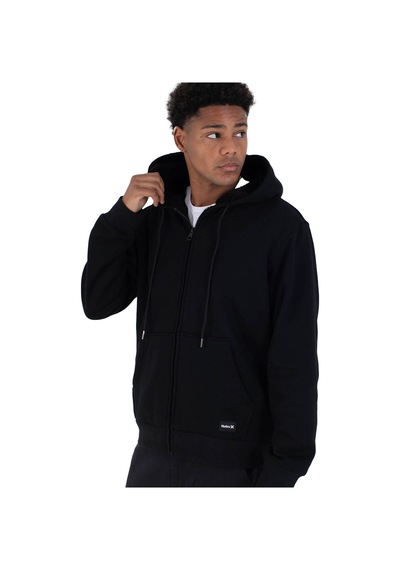 Hurley Hurley Alps 2.0 Zip Hood Erkek Siyah Polar Blk Siyah