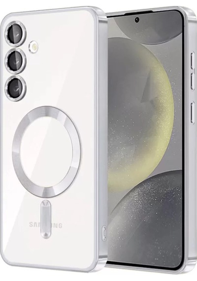 Newface Samsung Galaxy S23 Kılıf Kross Magneticsafe Kapak - Titan Gri