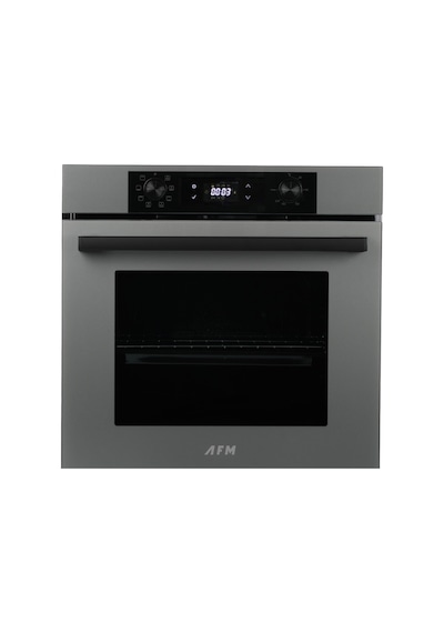 Alveus Afm Serisi FM3409 + FM7710 + V6-05 SSR Dijital Elektrikli Vitro Antrasit-gri Ankastre Set