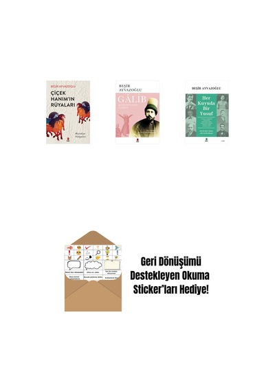 Çiçek Hanımın Rüyaları + Gâlib - Kuğunun Son Şarkısı + Her Kuyuda Bir Yusuf + Okuma Sticker'ları