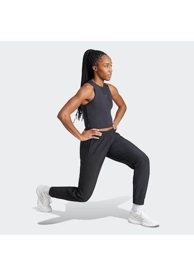 Adidas Pacer All Gym 3-stripes Woven Mid-rise Kadın Eşofman Altı C-adıık5471b30a00 Siyah