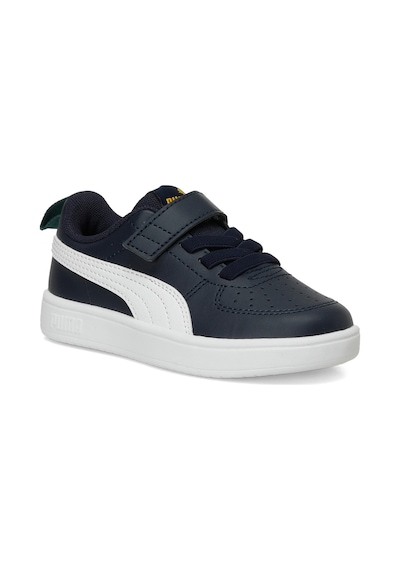 Puma Rickie Ac+ Ps Siyah Erkek Çocuk Sneaker Siyah-beyaz