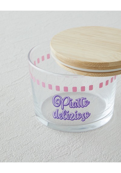 English Home Piatto Cest Cam 2'li Baharatlik 220 Ml - 220 Ml Pembe - Lila Pembe - Lila
