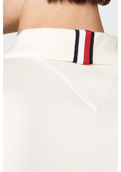 Tommy Hilfiger Erkek Polo Yaka T Shirt Mw0mw35585 Ybr Beyaz Beyaz