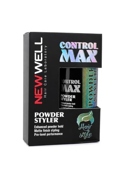 Bybars Newwell Control Max Powder Styler, Mat Görünüm, Güçlü Tutucu, Hacim Veren Saç Şekillendirici Toz, 20g