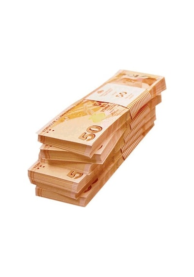 Şaka Parası - 100 Adet 50 Tl