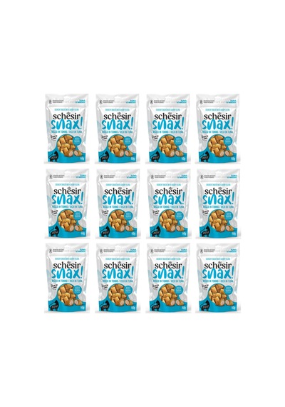 Schesir Snax Ton Balıklı Dolgulu Kedi Ödül Maması 60 G X 12 Adet