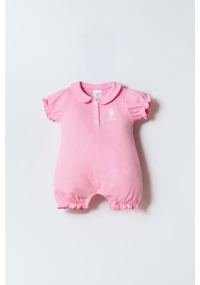 U.s. Polo Assn. Kız Bebek Pembe Tulum 5274-50144 Pembe