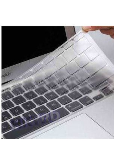 Apple Uyumlu MacBook Si̇Li̇Kon Klavye Koruyucu Tr
