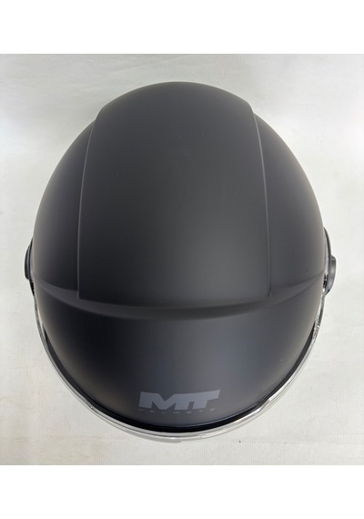 Mt Viale Sv Pure A1 Mat Siyah İç Güneş Vizörlü Kask Siyah