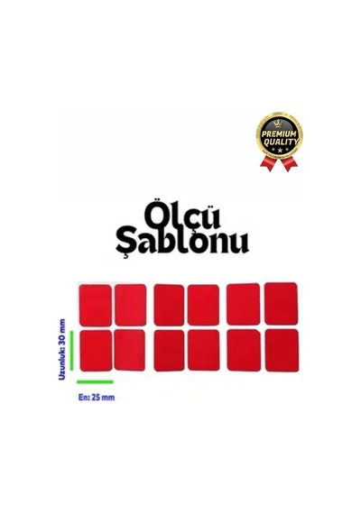 Çok Amaçlı Güçlü Su Geçirmez Hazır Kesilmiş Şeffaf 25x30mm Pe Köpük Çift Taraflı Asma Bant-12 Adet