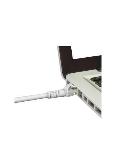 Derkab 30 Metre Cat6 Network-ağ-ethernet Kablosu Beyaz