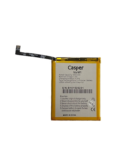 Teknonet Casper Via M1 Uyumlu Casper 2100 Mah Batarya