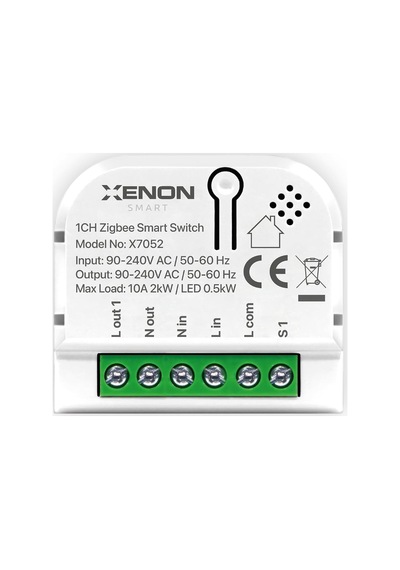 Zigbee Akıllı Tekli Anahtar Işık Şalteri Röle Modülü Mobil Uygulama Denetimli Tuya Uyumlu Google Home/alexa Dest Genel