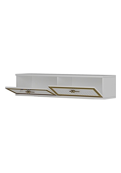 Tda1206bs Tuna120 Duvara Montaj Tv Stand Beyaz-silver 120cm
