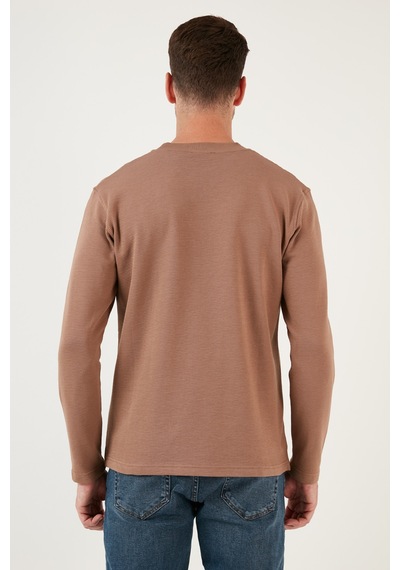 Buratti 5905406 Erkek Sweatshirt Kahverengi