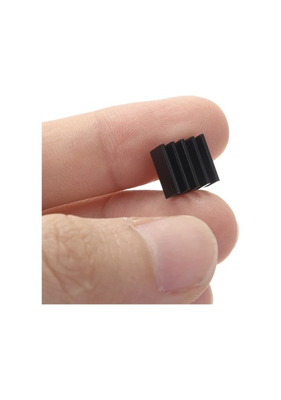 8.8mm X 8.8mm X 5mm Alüminyum Metal Soğutucu Blok Radyatör Amfi Led Entegre Transistor Vga Ram