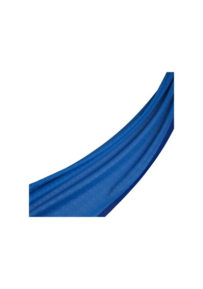 İpekevi Monogram Şal - Saks Mavisi - Saks Mavi