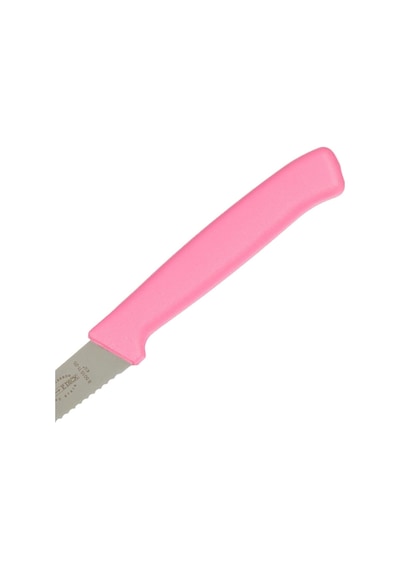 Dıck F. Tırtıklı Domates Bıçağı, Pembe, 11 Cm Genel