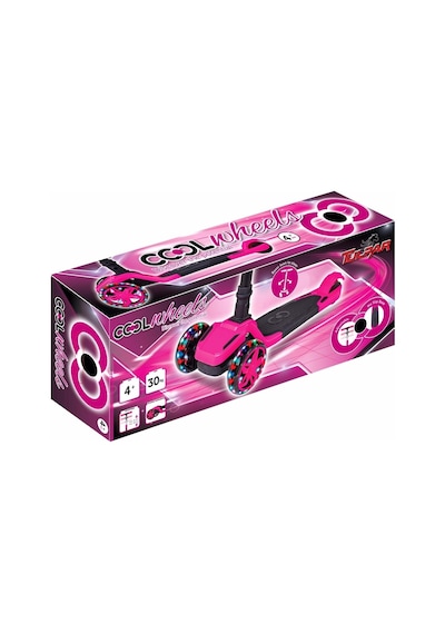 Furkan Toys Cool Wheels Tulpar 4+ Yaş Işıklı Katlanabilir Scooter