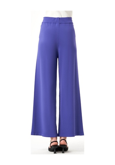Mizalle Bsc Rayon Triko Mor Pantolon Mor