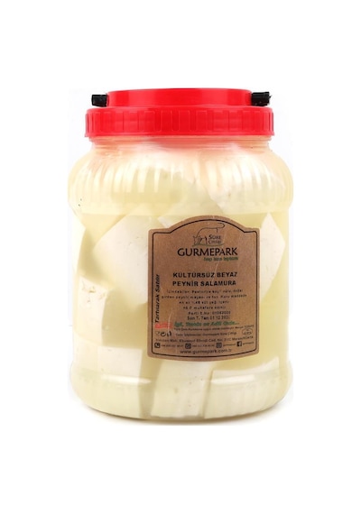 Gurmepark Keçi Salamura Peyniri Bidon 2 KG