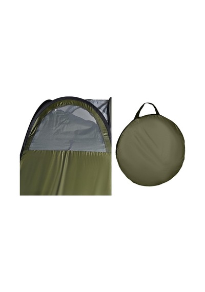 Bysay İç Göstermeyen Otomatik Kurulum Kamp Duş Ve Tuvalet Çadırı, Pop-up, Polyester, 125x125x210 Cm, 4 Mevsim, Ta Genel