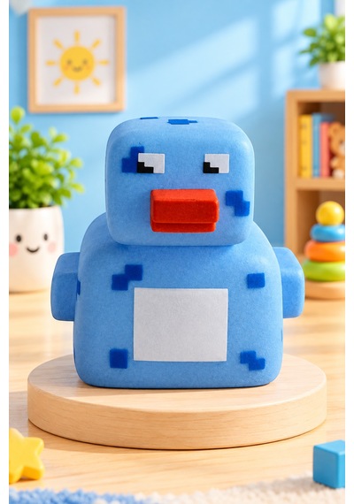 Karakter Tasarım Plastik Ördek Jeep Ördek- Rubber Ördek - Minecraft Ördek Diğer