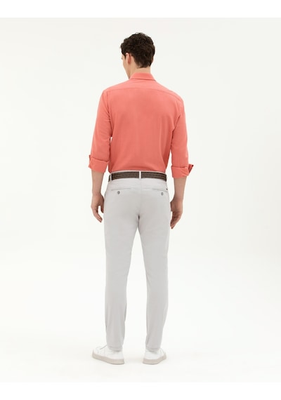 Pierre Cardin Erkek Açık Gri Pantolon Kanvas-chino 50288511-vr001 AÇIK GRİ Açık Gri
