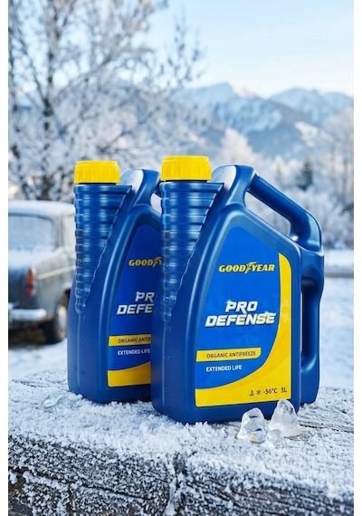 Goodyear Goodyear -56 C Pro Defense Kırmızı Organik 2'li Set Antifriz 3 Lt 2 X 3 Litre