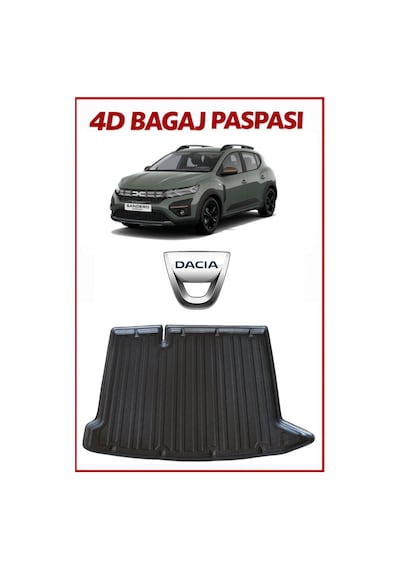 Dacia Sandero 2022 Model 4d Bagaj Havuzu