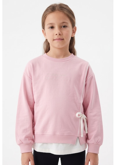 Toontoy Kids Toontoy Kız Çocuk Önü Baskılı Garni Detaylı Sweatshirt Pembe Toontoy Kids Toontoy Kız Çocuk Önü Baskılı Garni Detaylı Sweatshirt Pembe