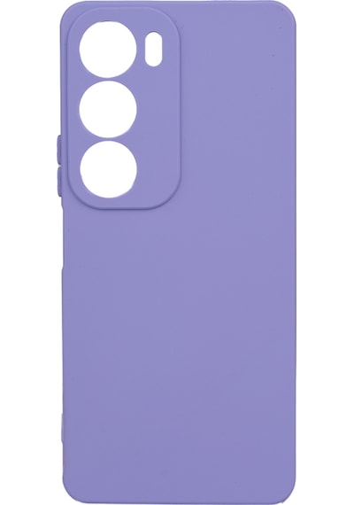 Vivo Y19s Kılıf Zore Biye Silikon Lila