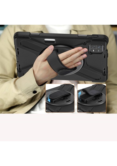 Xiaomi Uyumlu Pad 6 Defender Askılı Zırhlı Tank Case