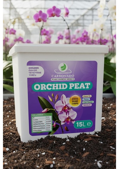 Orchid Peat 15 Litre Organik Orkide Yetiştirme Torfu