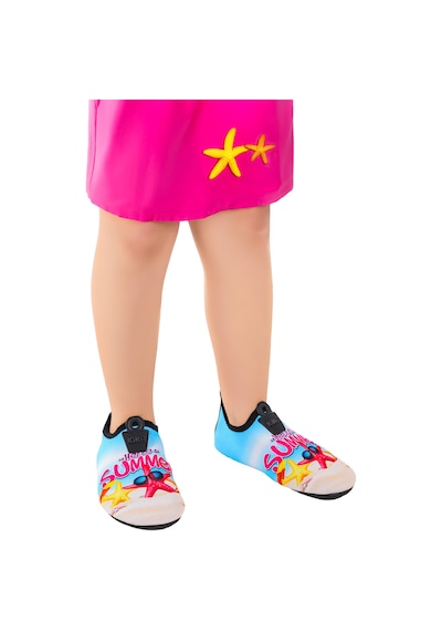 Kiko Kids Summer Havuz Plaj Kız Çocuk Deniz Ayakkabısı 7531 Mavi Mavi