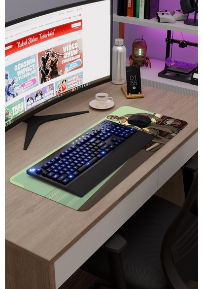 Gta San Andreas Kaymaz Dikişli Kauçuk Oyuncu Mousepad V5 - 70x30 Xl Gaming Mouse Pad Fare Altlığı
