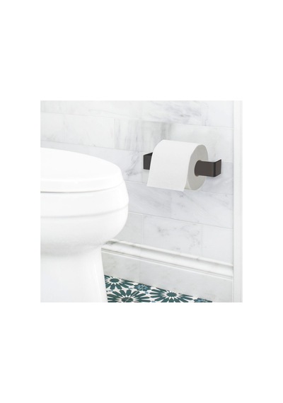 Buççin Online Mağaza Melody Houseware Tuvalet Kağıtlığı Yapışkanlı-vidalı Metal Siyah Çok Renkli
