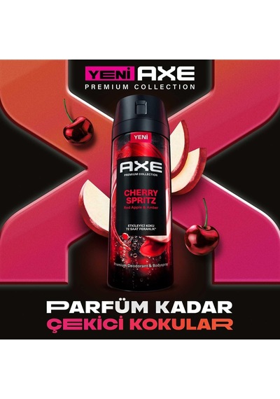 Axe Premium Collection Erkek Sprey Deodorant Cherry Spritz 150 Ml