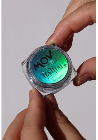 Mov Krem Glitter Festival No:11 Mermand Parlak