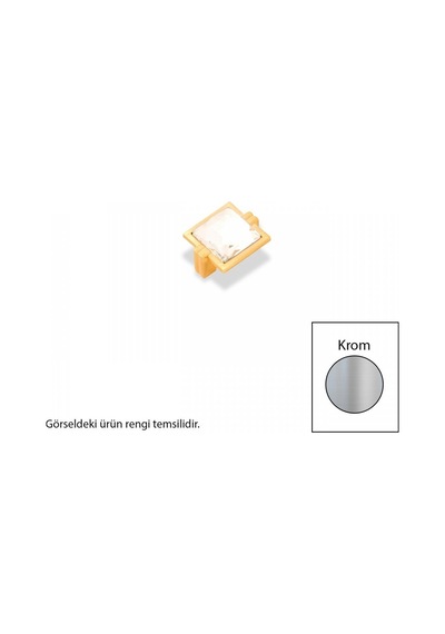 Coşafak Zavinna Z106 Metal Krom 64Mm Düğme Kulp