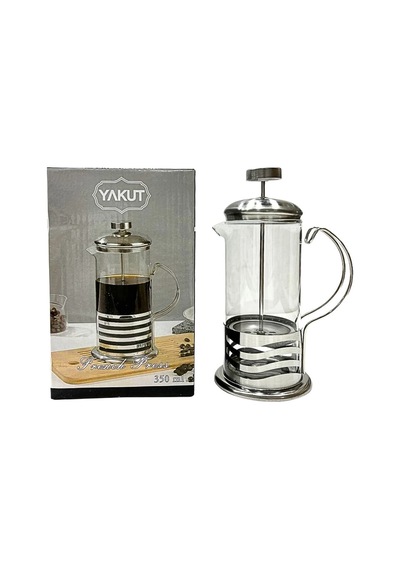 French Press 350 Ml Beyaz - Çok Renkli