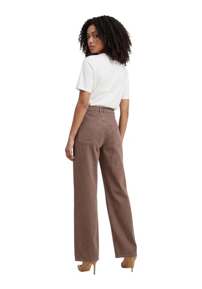 Only Onltaylor-sılla Hw Barrel Pant Pnt Kadın Kahverengi Denim Pantolon - 15367377