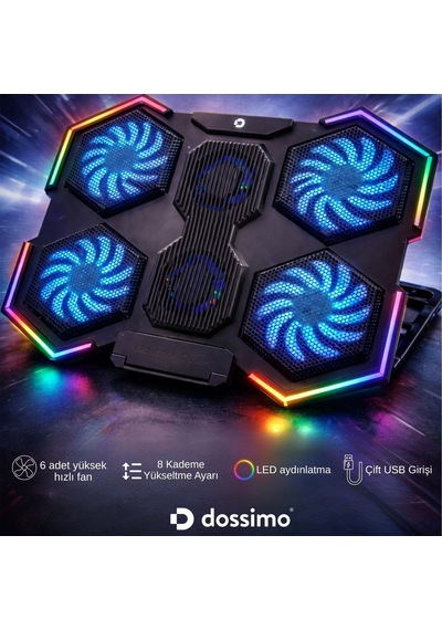 Dossimo Nitro S21 Notebook Soğutucu Stand